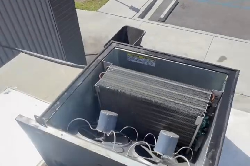 Checking the condensing unit and refrigerant circuit is part of every diagnosis.