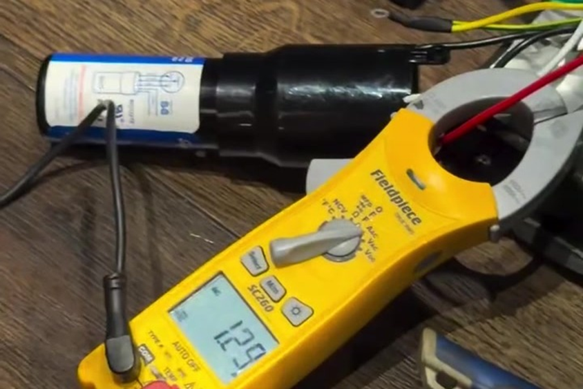 Step 3 a clamp meter and capacitor test replace guesswork with real readings.
