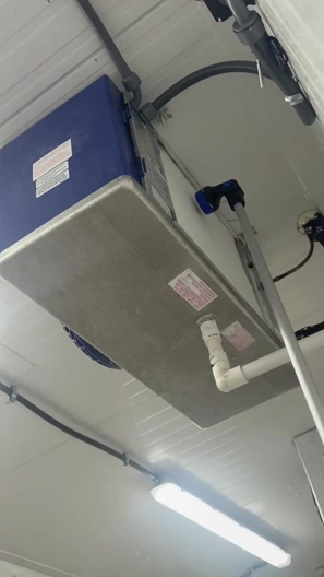 The drain pan and PVC drain line must be clear for proper drainage.